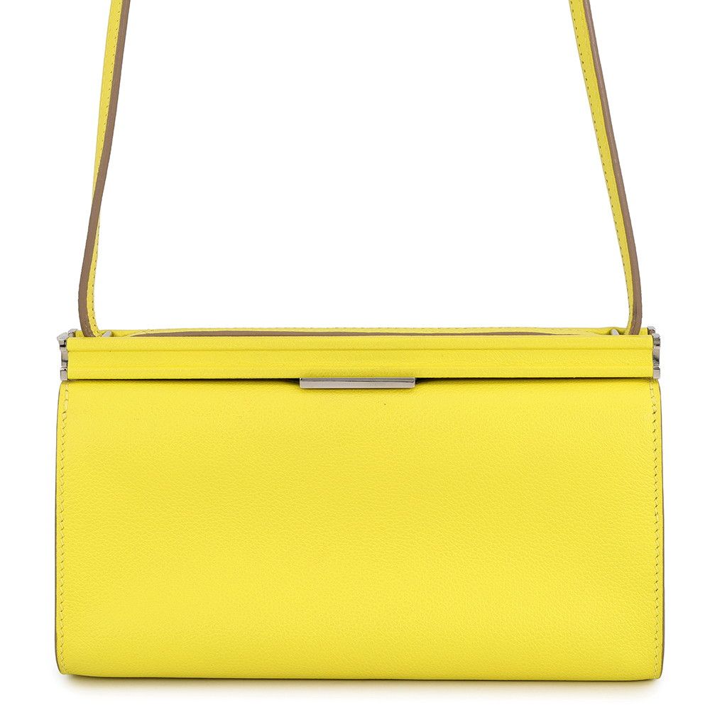 Hermes Shoulder Bag Click 21 Lime Silver Ever