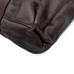 Hermes Tote Bag Caravan Horizontal MM Chocolat Chrome Voderma — view 7