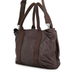 Hermes Tote Bag Caravan Horizontal MM Chocolat Chrome Voderma — view 2