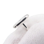 Hermes Earrings Farandole Chaine D'ancre Motif TPM Silver Stud — view 6