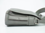 Louis Vuitton LV Roman PM Taiga Leather Shoulder Bag Glacier Gray Vintage — view 4