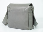 Louis Vuitton LV Roman PM Taiga Leather Shoulder Bag Glacier Gray Vintage — view 2