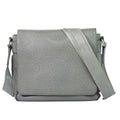 Louis Vuitton LV Roman PM Taiga Leather Shoulder Bag Glacier Gray Vintage