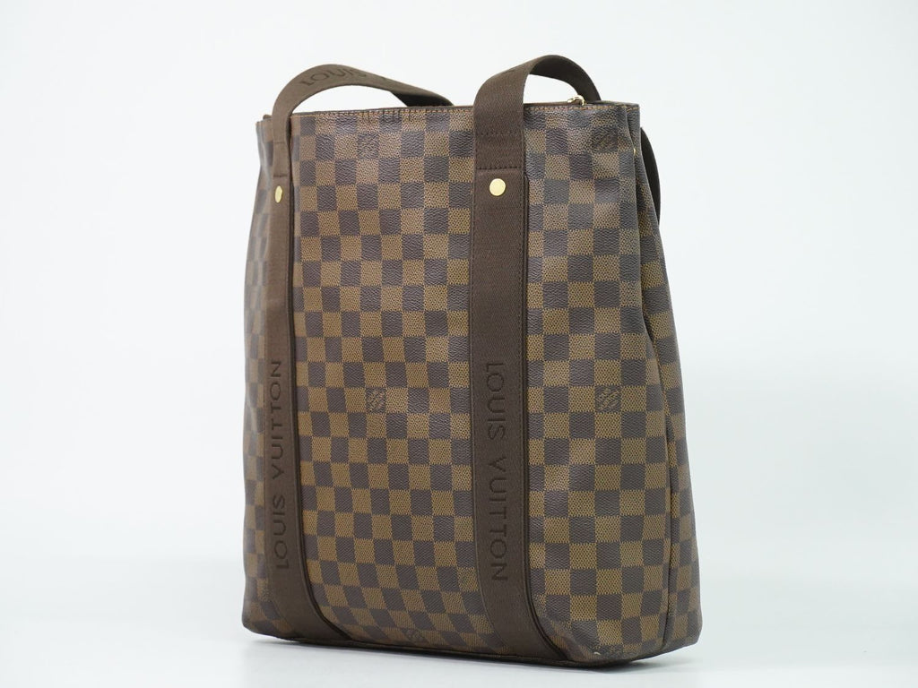 Louis Vuitton LV Cabas Beaubourg Damier Ebene Tote Bag Brown Vintage — view 2