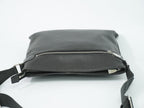 Louis Vuitton LV Sasha Taiga Leather Shoulder Bag Pochette Ardoise Black Vintage — view 5