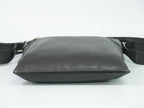 Louis Vuitton LV Sasha Taiga Leather Shoulder Bag Pochette Ardoise Black Vintage — view 3