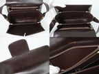 Celine C Sulky Carriage Shoulder Bag Canvas Brown Vintage — view 8
