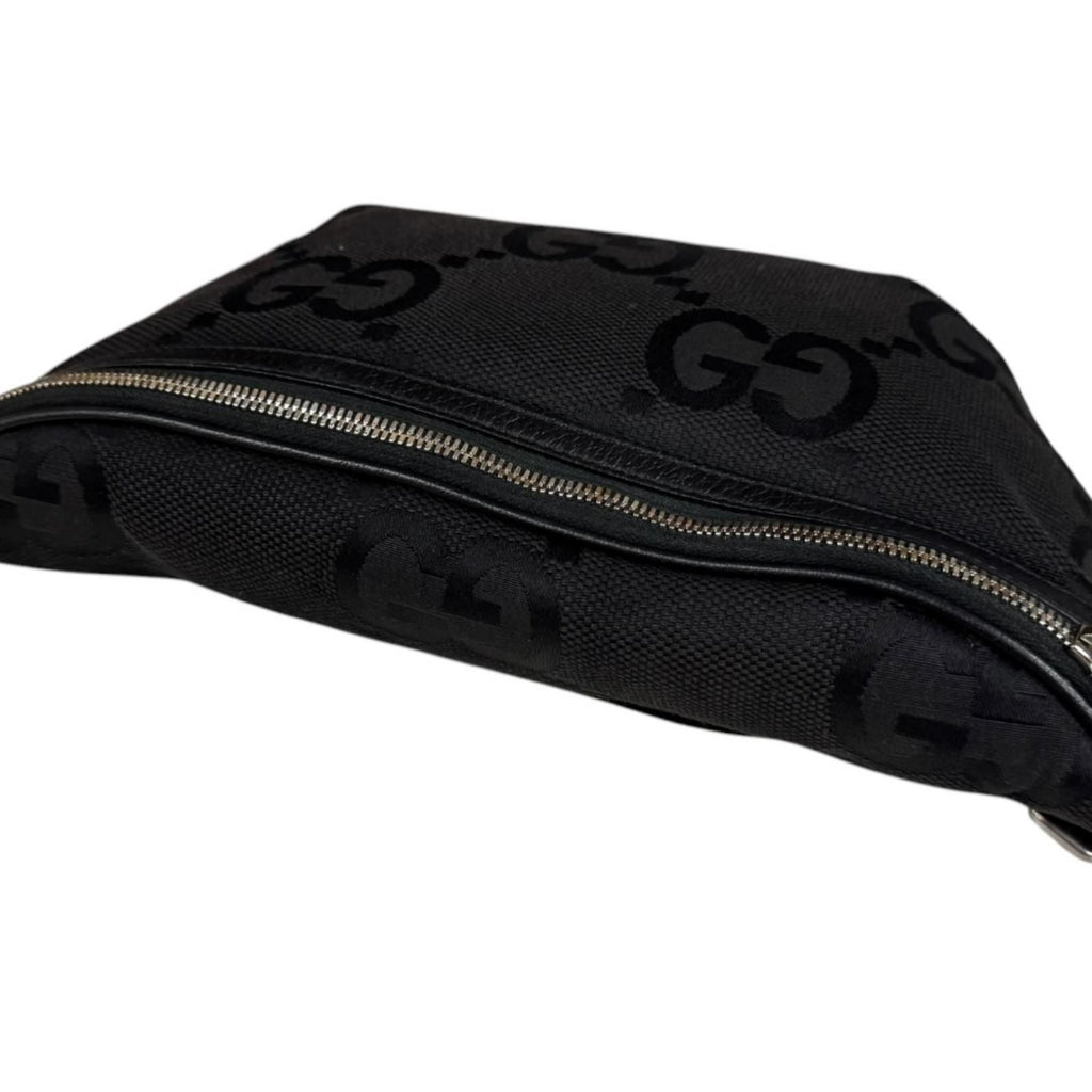 Gucci Belt Bag Jumbo GG Black Vintage — view 8