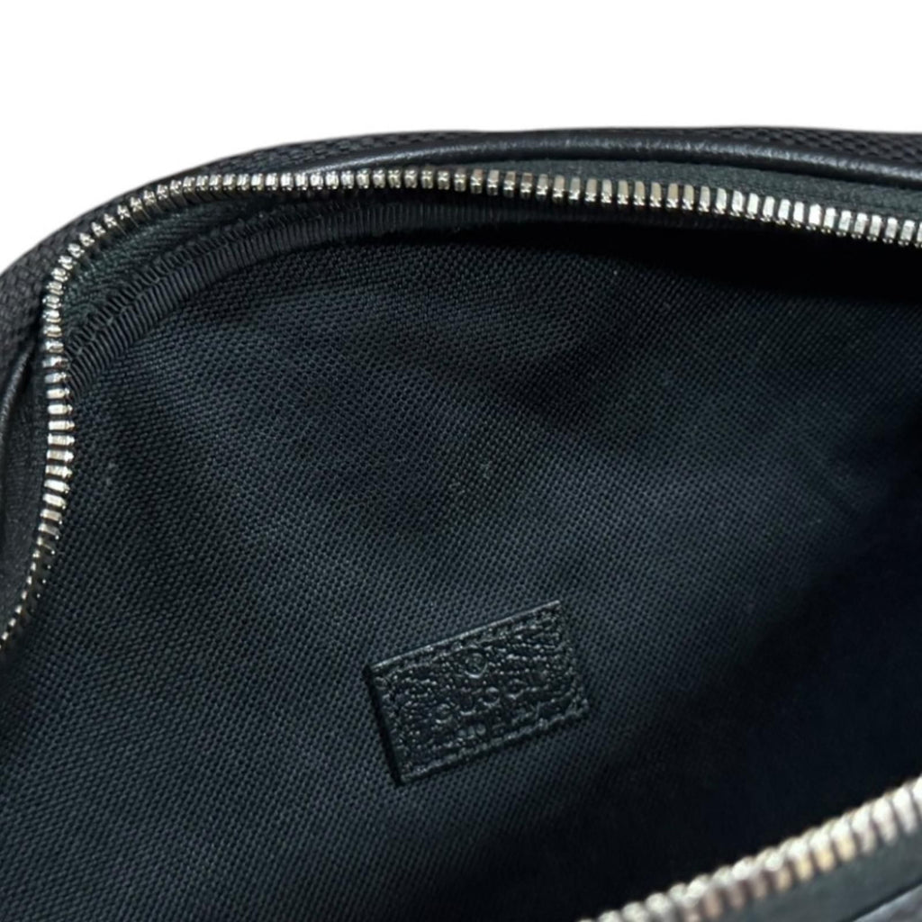 Gucci Belt Bag Jumbo GG Black Vintage — view 7
