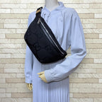 Gucci Belt Bag Jumbo GG Black Vintage — view 2