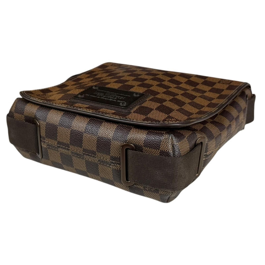 Louis Vuitton Brooklyn PM Damier Shoulder Bag Canvas Brown Vintage — view 5