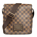 Louis Vuitton Brooklyn PM Damier Shoulder Bag Canvas Brown Vintage