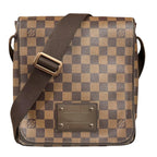 Louis Vuitton Brooklyn PM Damier Shoulder Bag Canvas Brown Vintage