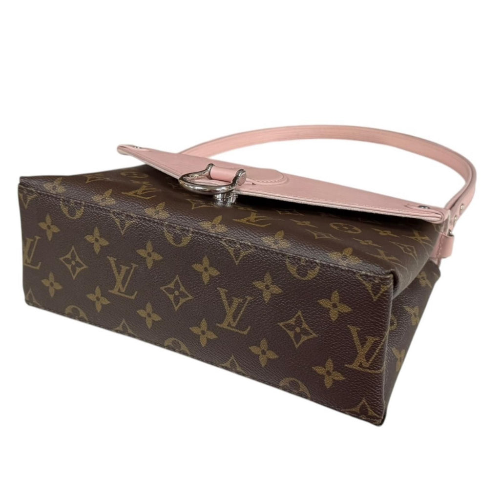 Louis Vuitton Saint Michel Monogram Shoulder Bag Canvas Brown Vintage — view 5