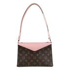 Louis Vuitton Saint Michel Monogram Shoulder Bag Canvas Brown Vintage — view 3