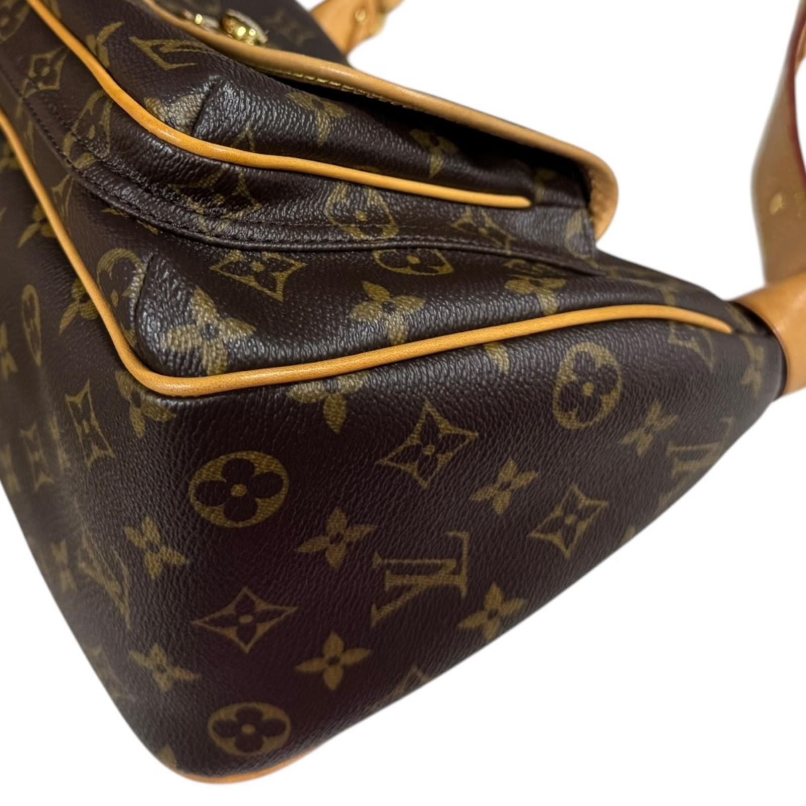 Louis Vuitton Tikal GM Monogram Shoulder Bag Canvas Brown Vintage — view 8