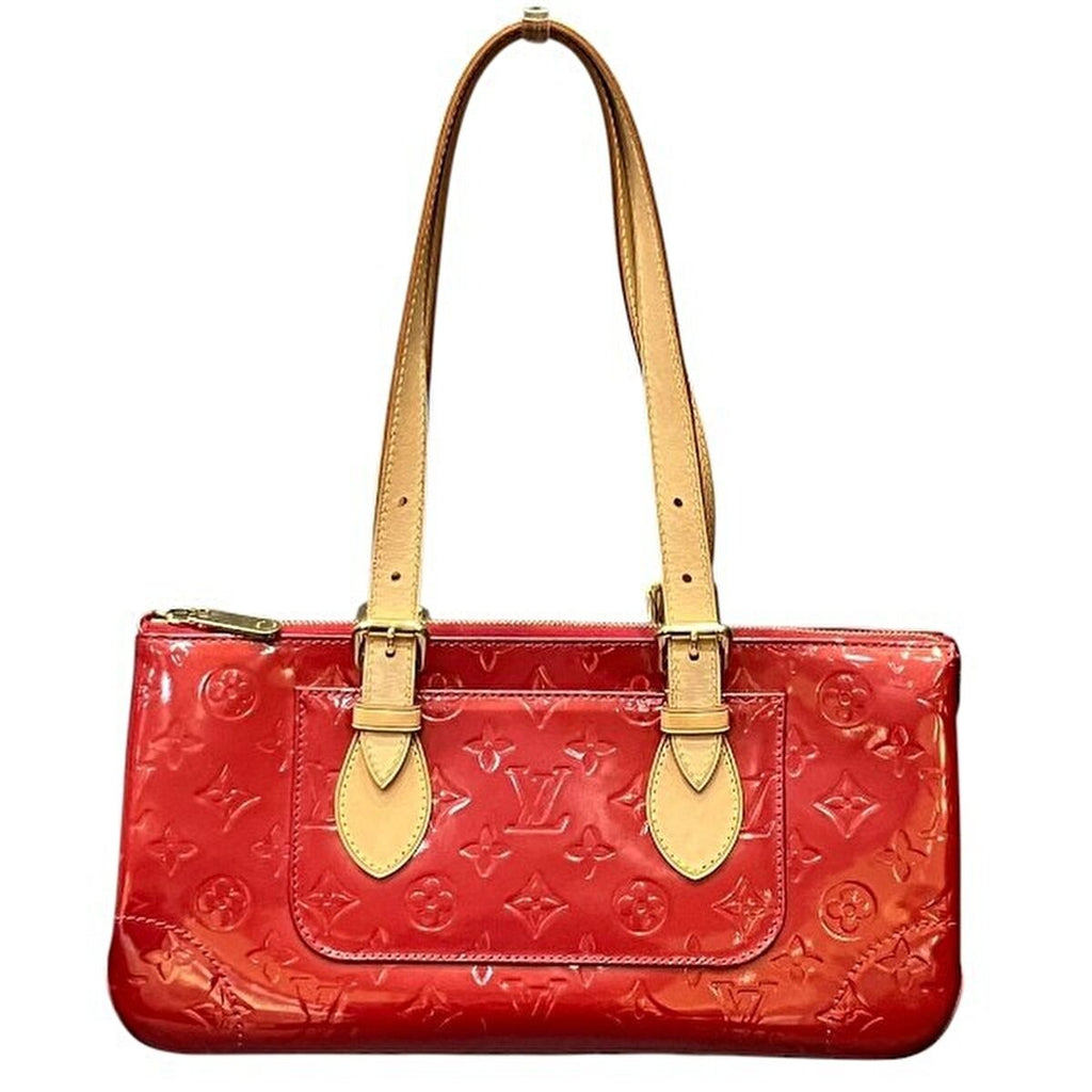 Louis Vuitton Vernis Shoulder Bag Patent Leather Rosewood Avenue