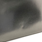 Celine Shoulder Bag Classic Triomphe Medium Leather Black Gold — view 5