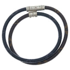 Louis Vuitton Bra Keep It Leather Bra Brown Bracelet — view 2