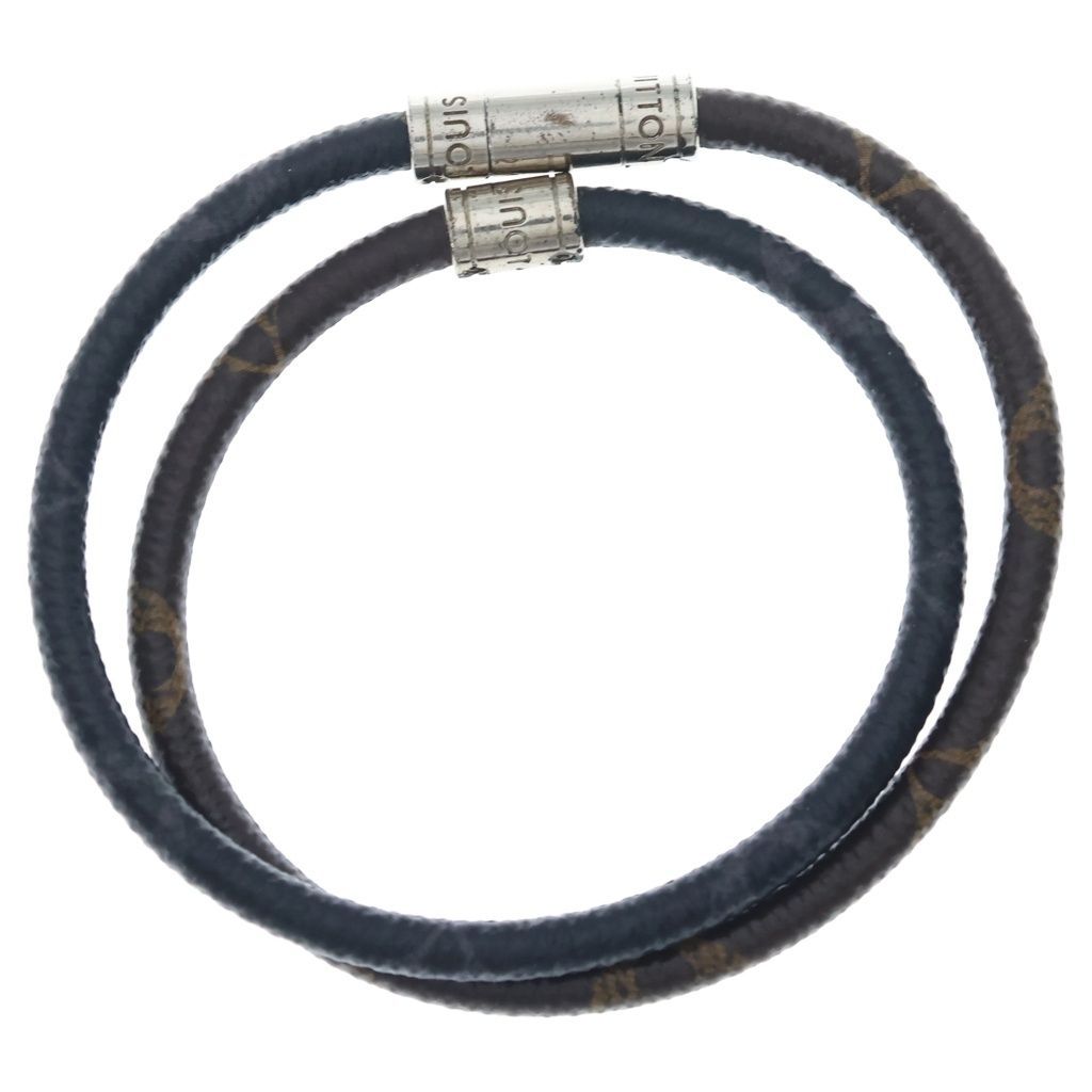 Louis Vuitton Bra Keep It Leather Bra Brown Bracelet — view 2