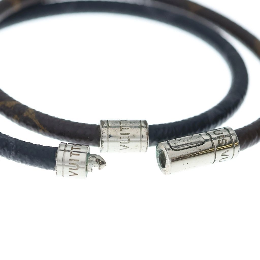 Louis Vuitton Bra Keep It Leather Bra Brown Bracelet — view 6
