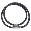 Louis Vuitton Bra Keep It Leather Bra Brown Bracelet