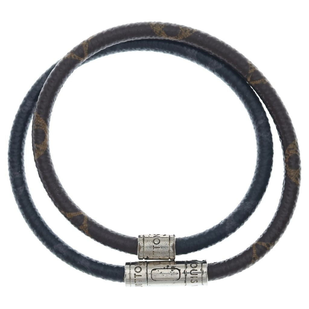 Louis Vuitton Bra Keep It Leather Bra Brown Bracelet