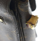 Louis Vuitton Monogram Pochette Metis MM Leather 2-Way Shoulder Bag Brown — view 8