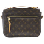 Louis Vuitton Monogram Pochette Metis MM Leather 2-Way Shoulder Bag Brown — view 2