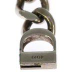 Dior CD Icon Chain Link Necklace Choker Silver — view 5