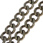 Dior CD Icon Chain Link Necklace Choker Silver — view 4