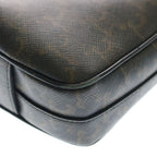 Celine Triomphe Leather Briefcase Business Brown — view 6