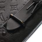 Louis Vuitton Steamer Messenger Monogram Taurillon Leather Shoulder Bag Black — view 6