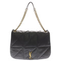 Saint Laurent Paris Jamie 4.3 Large Chain Shoulder Back Tote Bag Dark Brown Leather