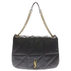 Saint Laurent Paris Jamie 4.3 Large Chain Shoulder Back Tote Bag Dark Brown Leather
