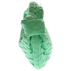 Bottega Veneta Intrecciato Mini Jodie Handbag Leather Gold Lime Green — view 3