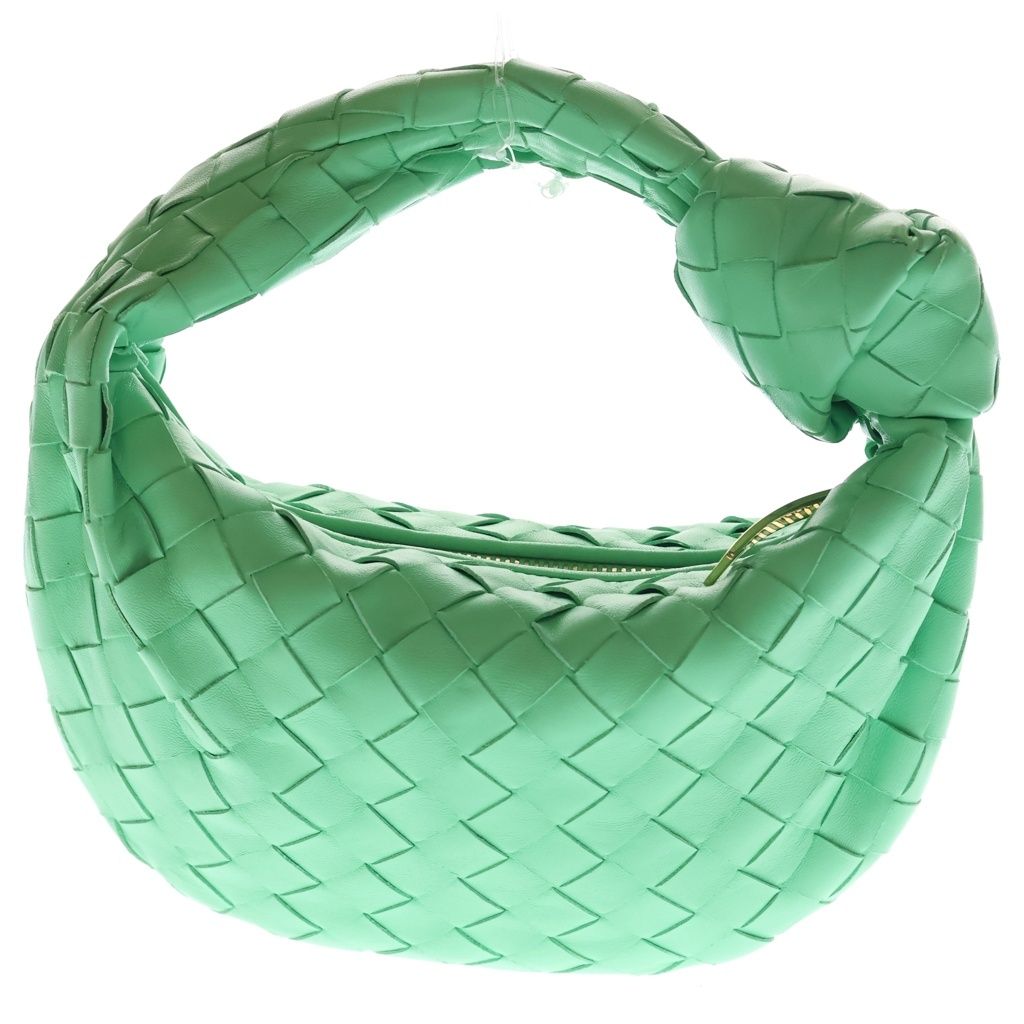 Bottega Veneta Intrecciato Mini Jodie Handbag Leather Gold Lime Green — view 2