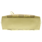 Gucci Jumbo GG Tote Bag Yellow Canvas x leather Gold — view 4