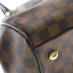 Louis Vuitton Damier Trevi PM Shoulder Bag Leather Brown — view 5