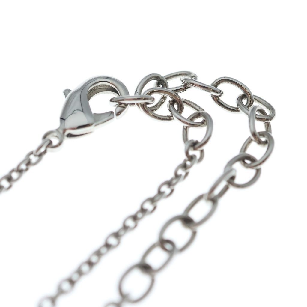 Louis Vuitton LV Iconic Rhinestone Chain Necklace Silver — view 4
