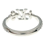 Louis Vuitton LV Iconic Rhinestone Ring Silver — view 2