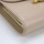 Celine Small Flap Wallet Triomphe Trifold Shiny Calfskin — view 7