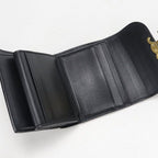 Celine Small Flap Wallet Triomphe Trifold Shiny Calfskin — view 5