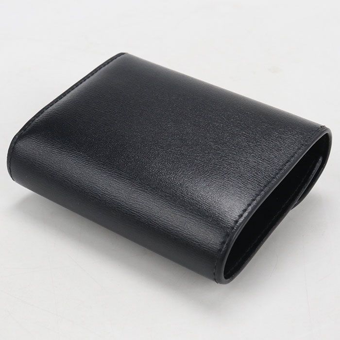 Celine Small Flap Wallet Triomphe Trifold Shiny Calfskin — view 2
