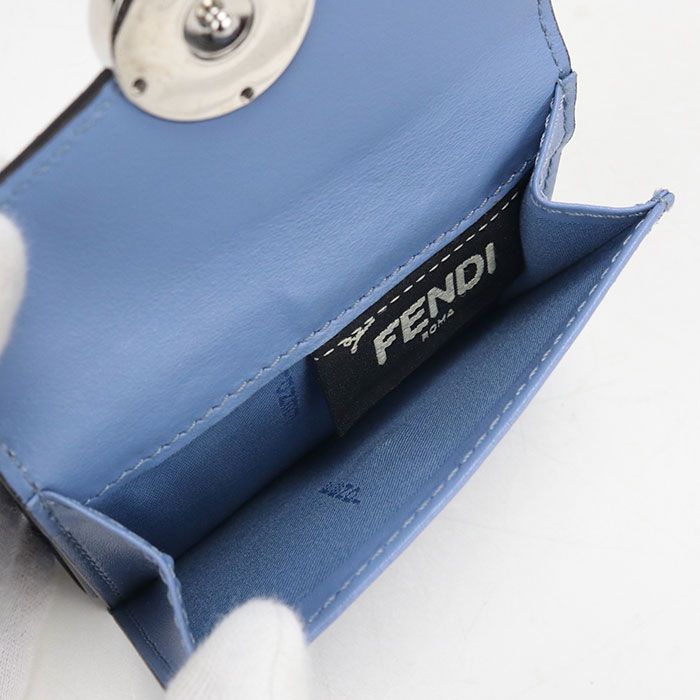 Fendi F's Trifold Wallet Calfskin — view 5