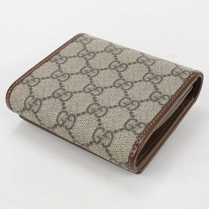 Gucci Compact Wallet Horsebit Bifold GG Supreme — view 2