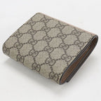Gucci Compact Wallet Double Bifold GG Supreme Leather — view 2