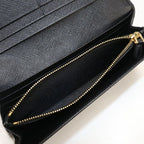 Prada Saffiano Triangle Wallet Bifold Leather — view 4
