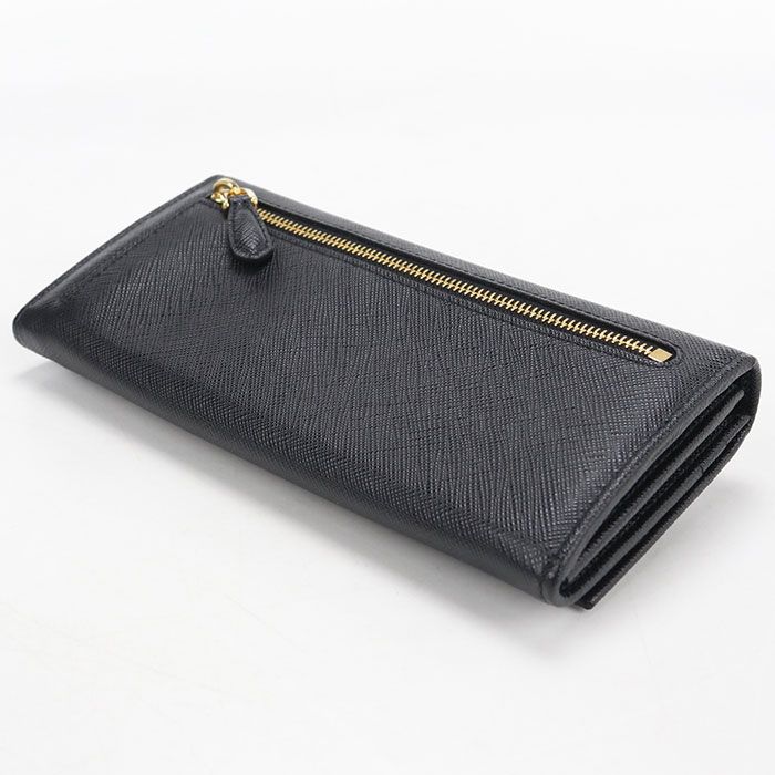Prada Saffiano Triangle Wallet Bifold Leather — view 2