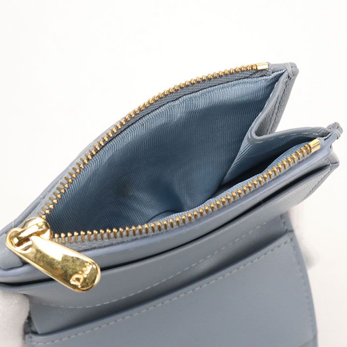 Dior Hibiscus Wallet Caro Trifold Calfskin — view 5